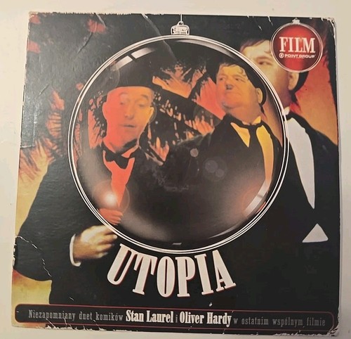 Utopia dvd promo - dvd, cardboard